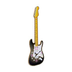 Guitar Shaped Picture Clock