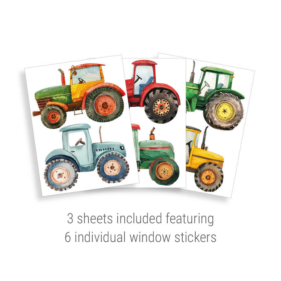 Tractor Window Stickers