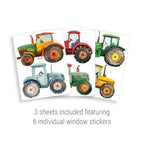 Tractor Window Stickers