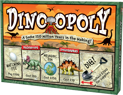 Dino Opoly - A game 150 million years in the making!