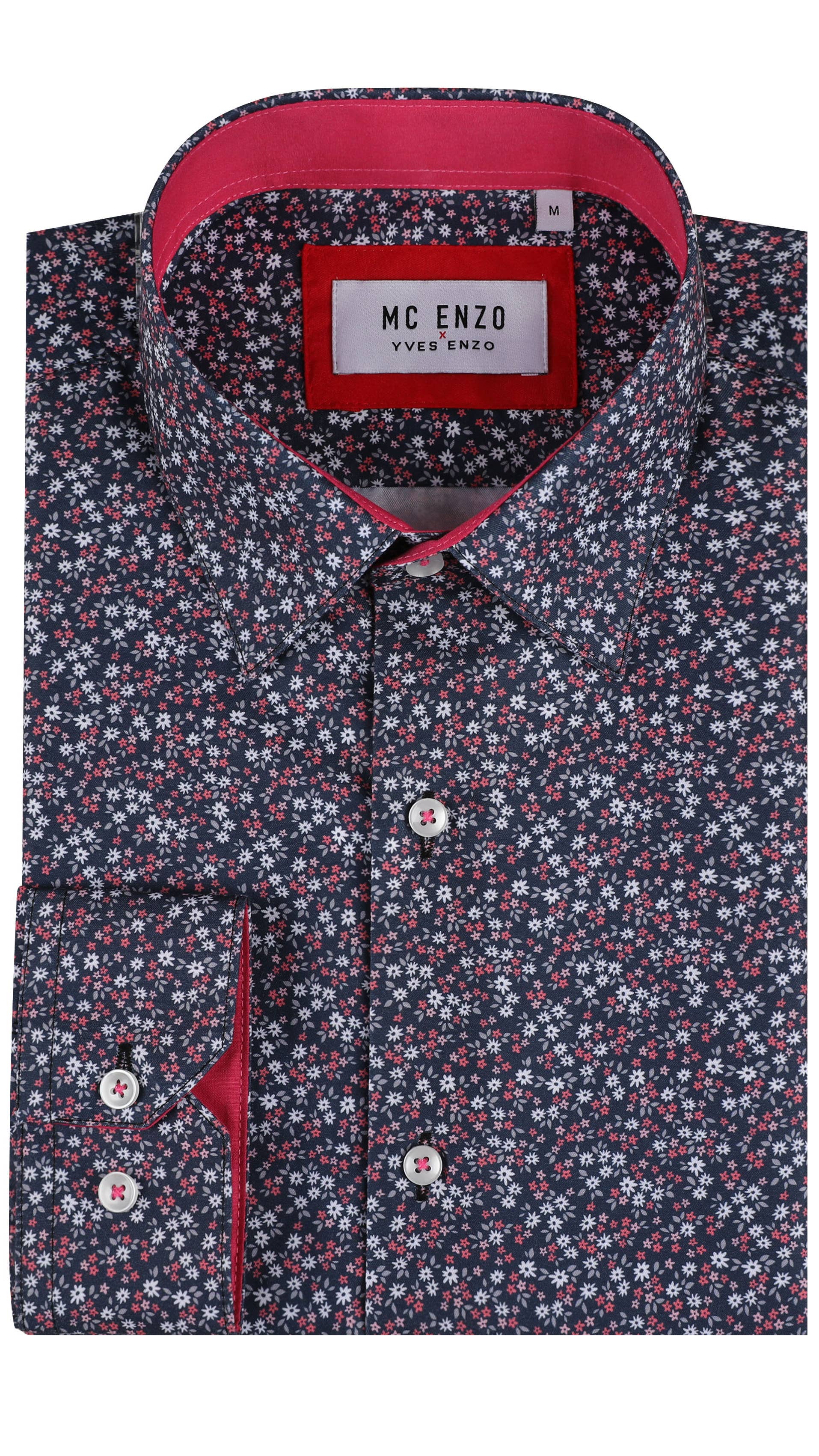 FLORA shirt comfort fit - Navy