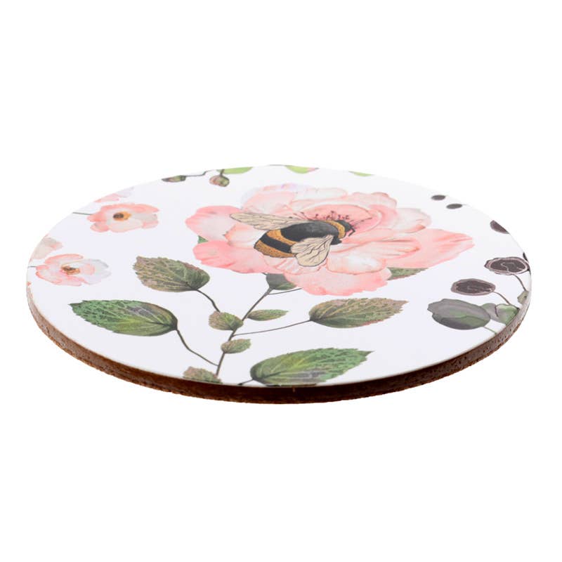 The Nectar Meadows Set of 4 Cork Coasters