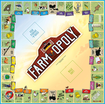 Farm Opoly - A down on-the-farm property trading game