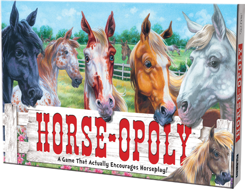 Horse Opoly - The game that actually encourages horseplay!