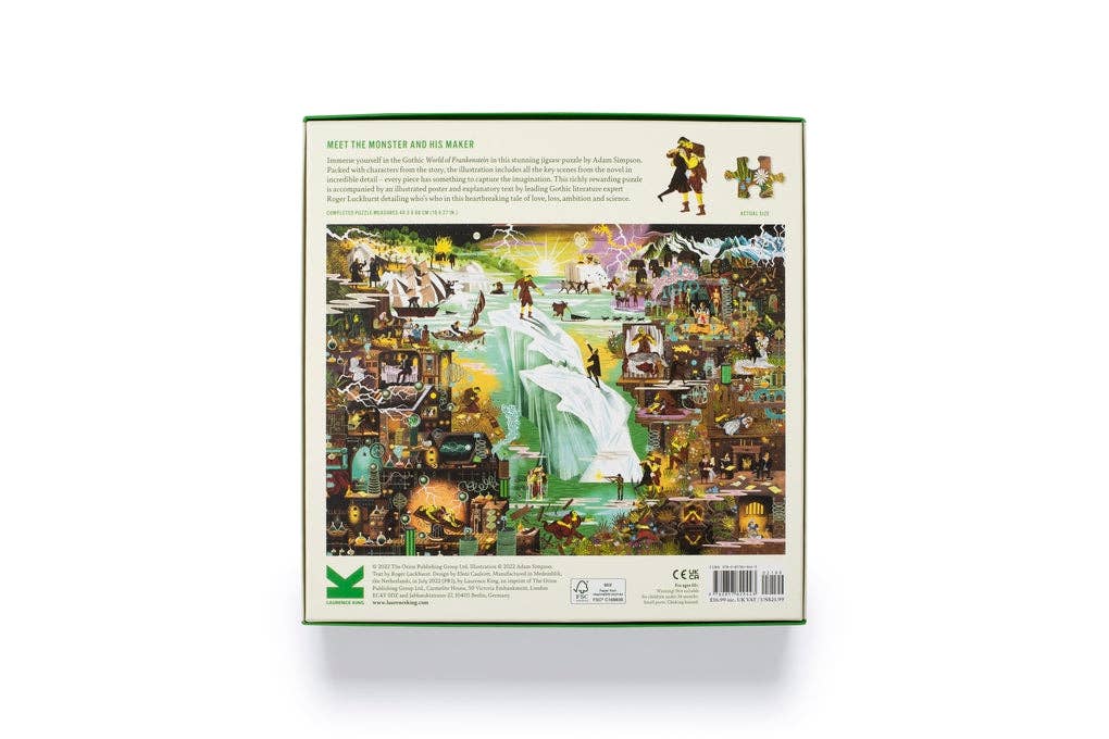 The World of Frankenstein by Roger Luckhurst (Jigsaw)