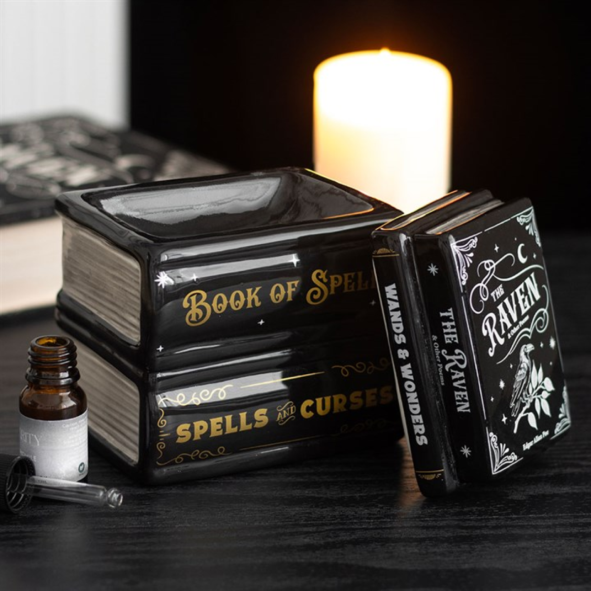 Book of Spells Oil Burner and Wax Warmer