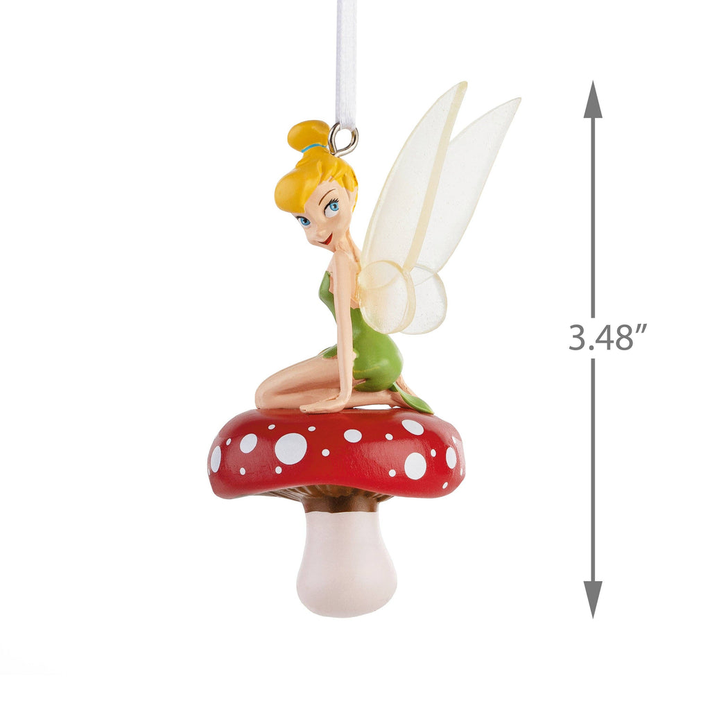 Collectable Disney Tinker Bell & Toadstool Ornament