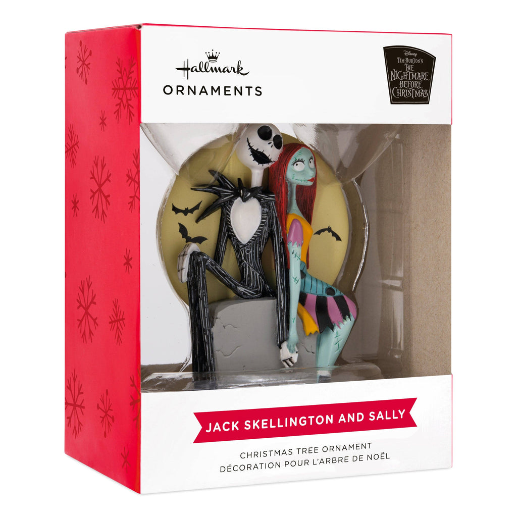 Disney The Nightmare Before Christmas Jack & Sally Ornament