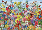Butterfly Garden 1000 Piece Cobble Hill Puzzle + Poster