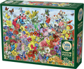 Butterfly Garden 1000 Piece Cobble Hill Puzzle + Poster