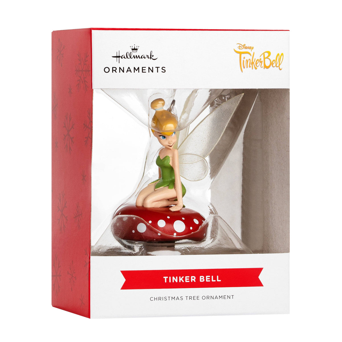 Collectable Disney Tinker Bell & Toadstool Ornament