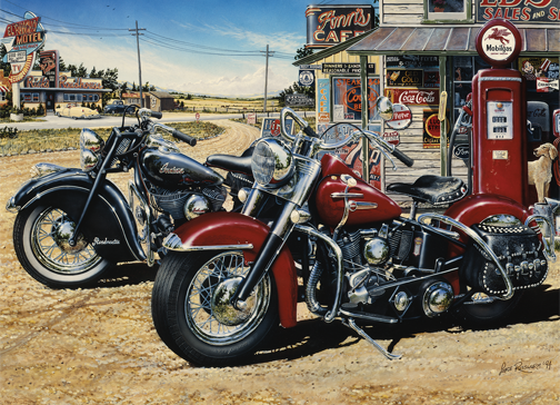 Two for the Road 1000 Piece Cobble Hill Puzzle + Poster