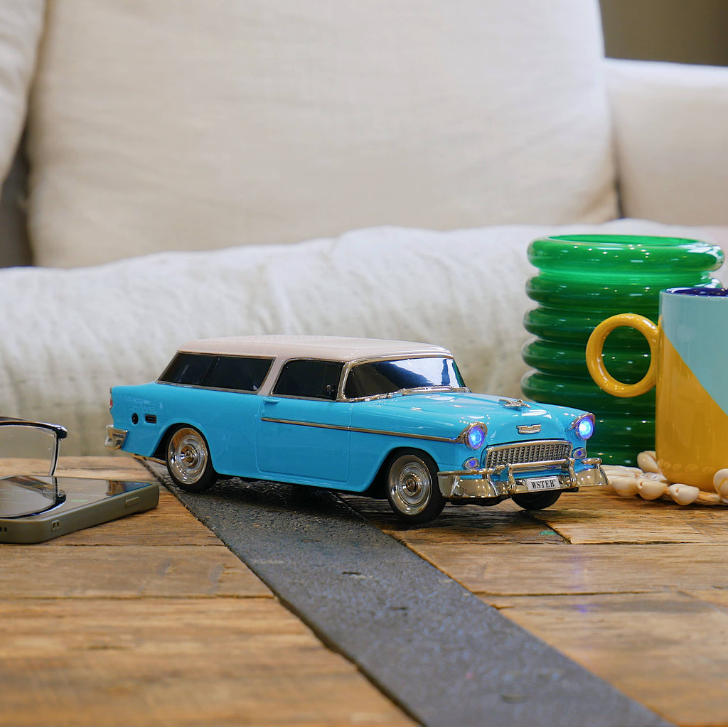 RETRO CHEVY CAR SPEAKER - Bluetooth Speaker & FM Radio (Cop
