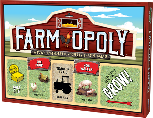Farm Opoly - A down on-the-farm property trading game