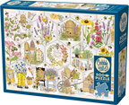 Busy as a Bee 500 Piece Cobble Hill Puzzle + Poster