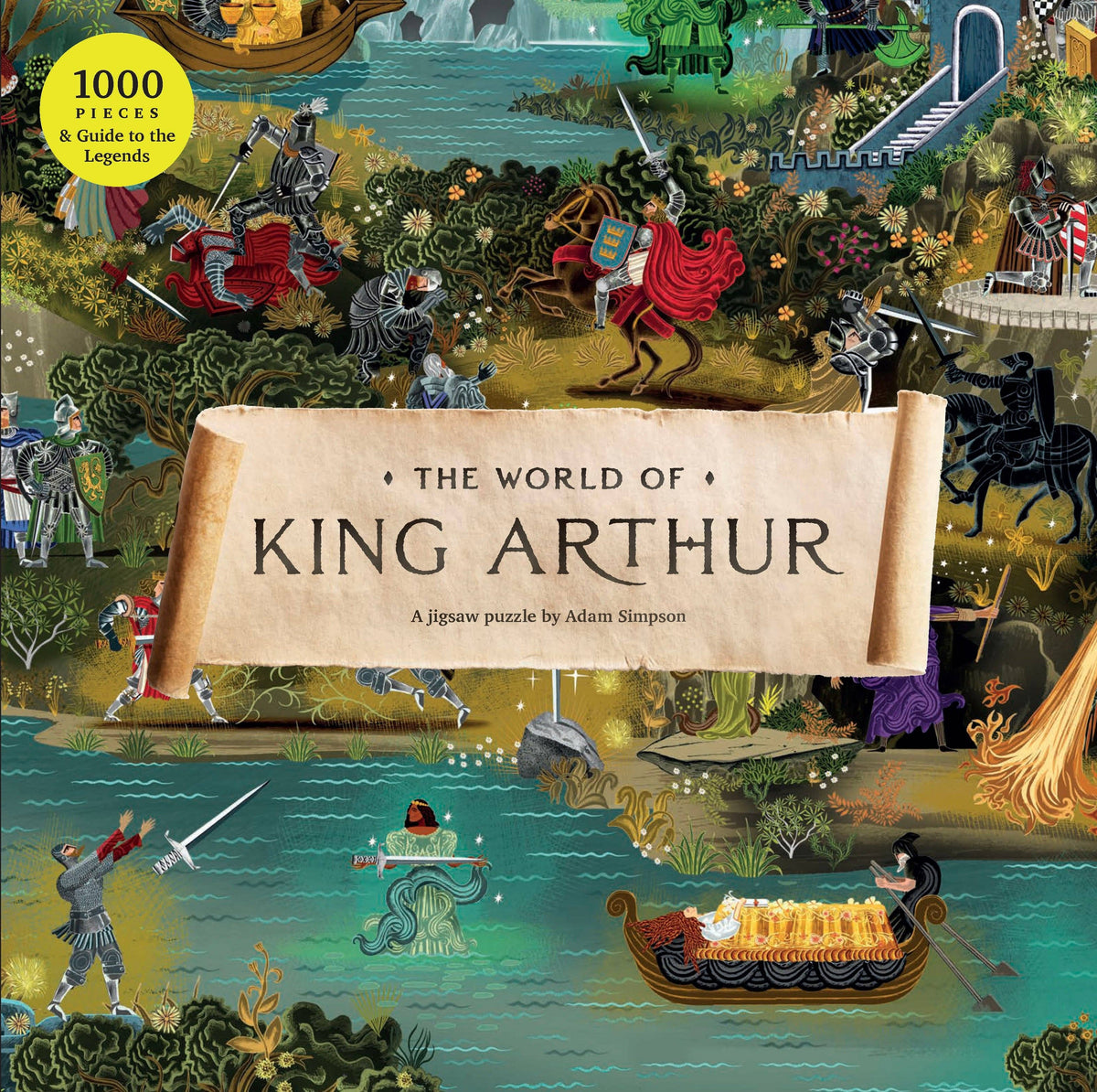 The World of King Arthur by Tony Johns (Jigsaw)
