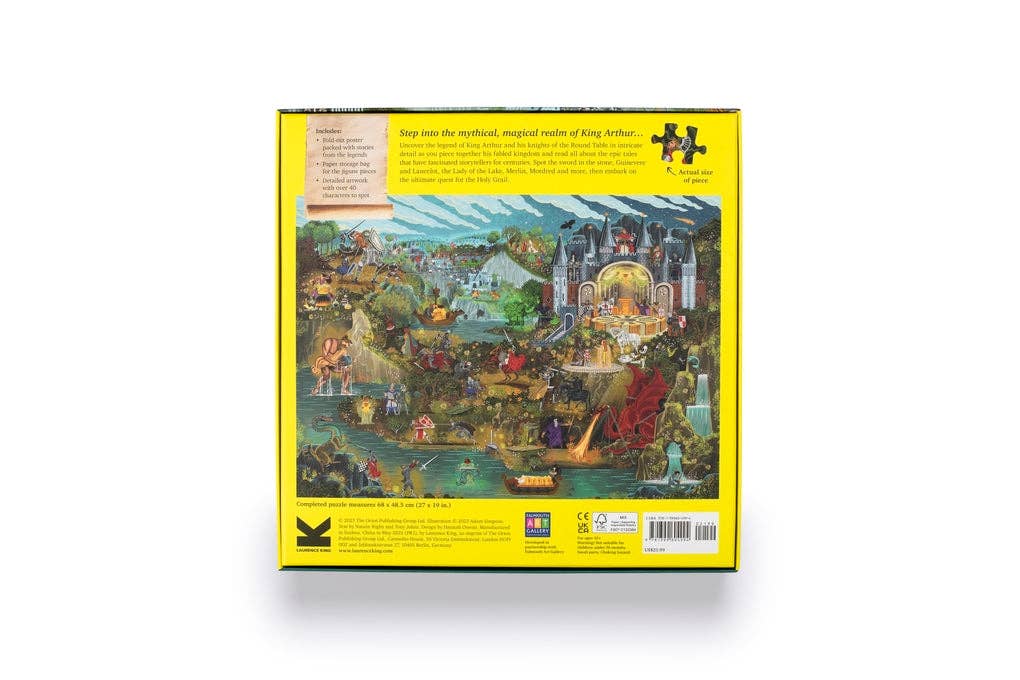 The World of King Arthur by Tony Johns (Jigsaw)