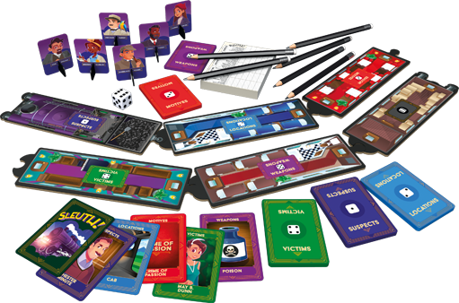 Sleuth! - The murder-mystery family board game