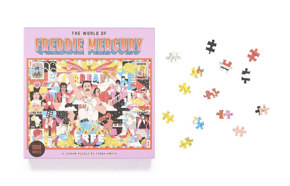 The World of Freddie Mercury by Timba Smits (Jigsaw)