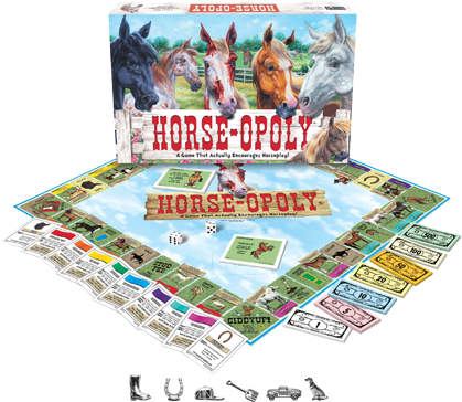 Horse Opoly - The game that actually encourages horseplay!