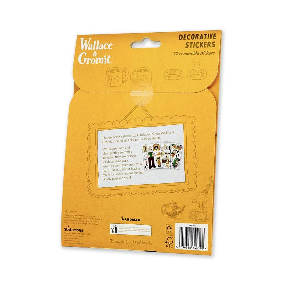 Wallace & Gromit Decorative Stickers