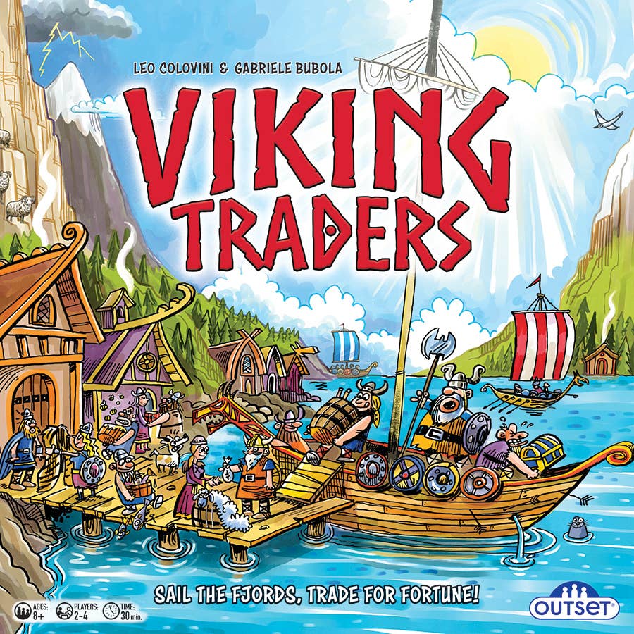 Viking Traders Strategy Board Game