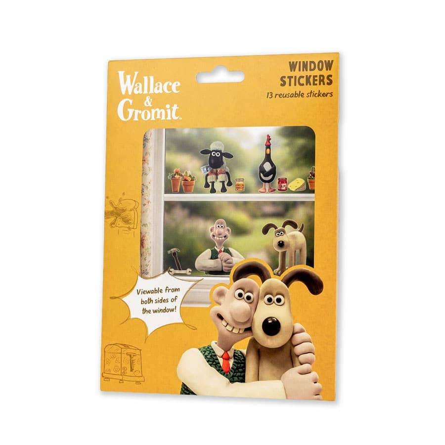 Wallace & Gromit Window Stickers
