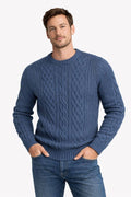 Arran Jumper : Denim: Medium