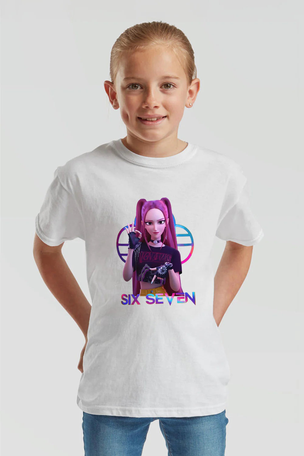 Kids K-Pop Mira Six Seven Graphic Printed T-Shirt  -  PREORDER ITEM ONLY