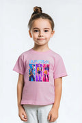Kids Cute K-Pop Anime Graphic T- Shirt
