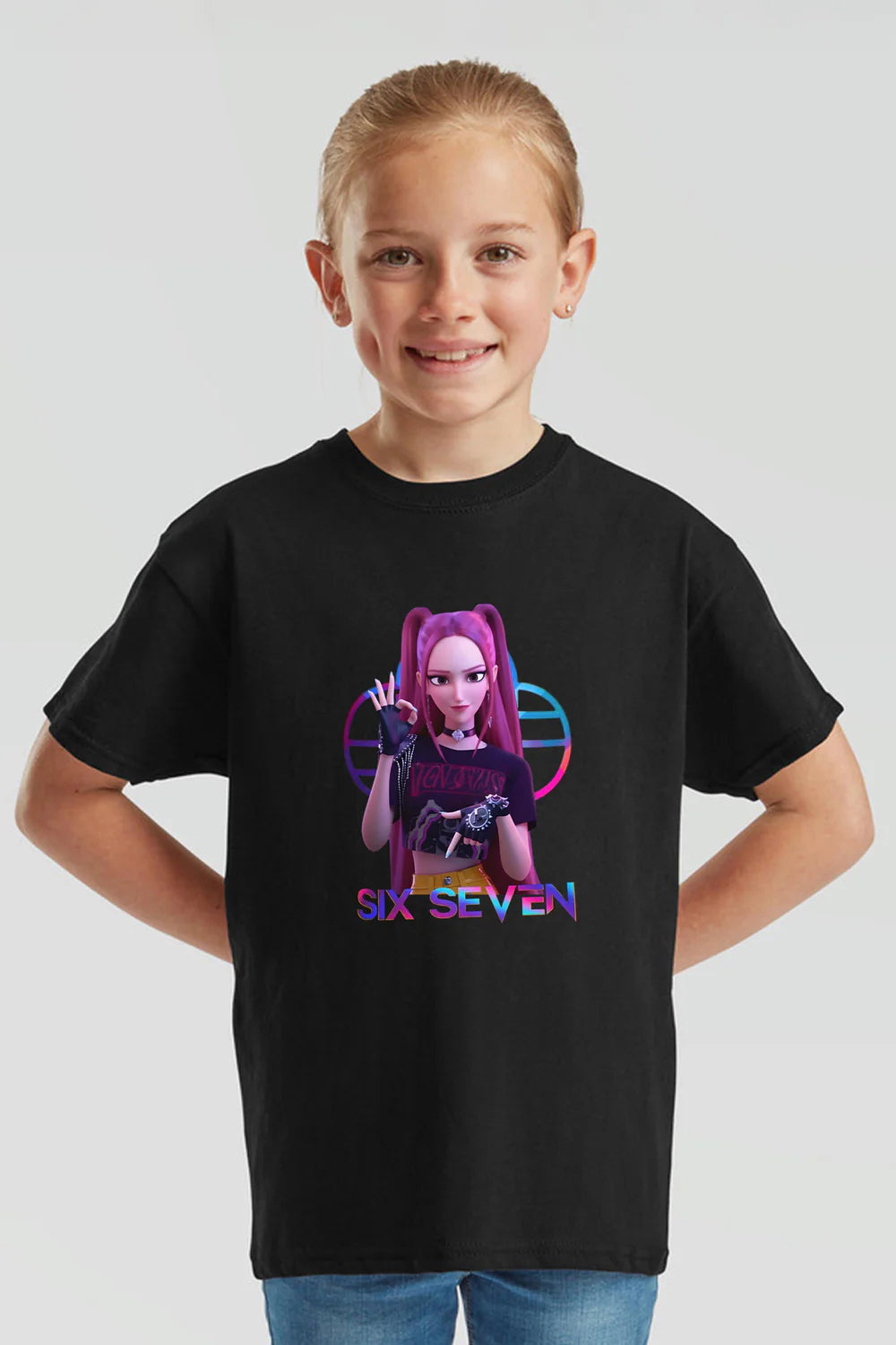Kids K-Pop Mira Six Seven Graphic Printed T-Shirt  -  PREORDER ITEM ONLY