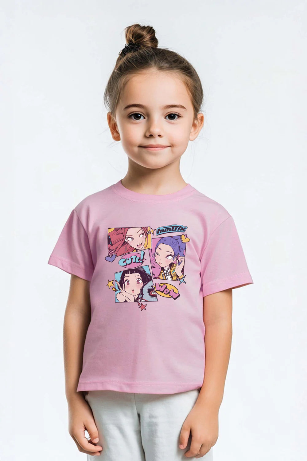 Kids Cute K-Pop Anime Graphic T- Shirt - PREORDER ITEM ONLY