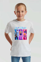 Kids Cute K-Pop Anime Graphic T- Shirt