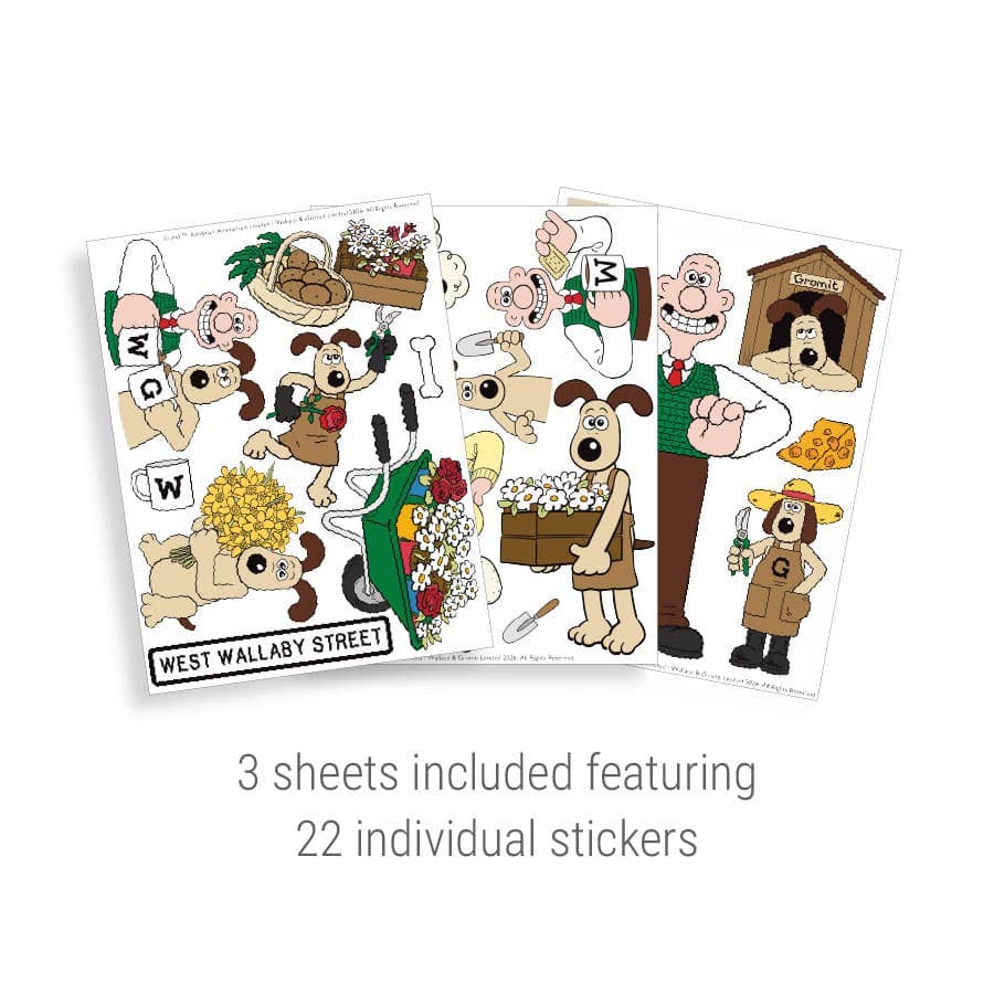 Wallace & Gromit Decorative Stickers