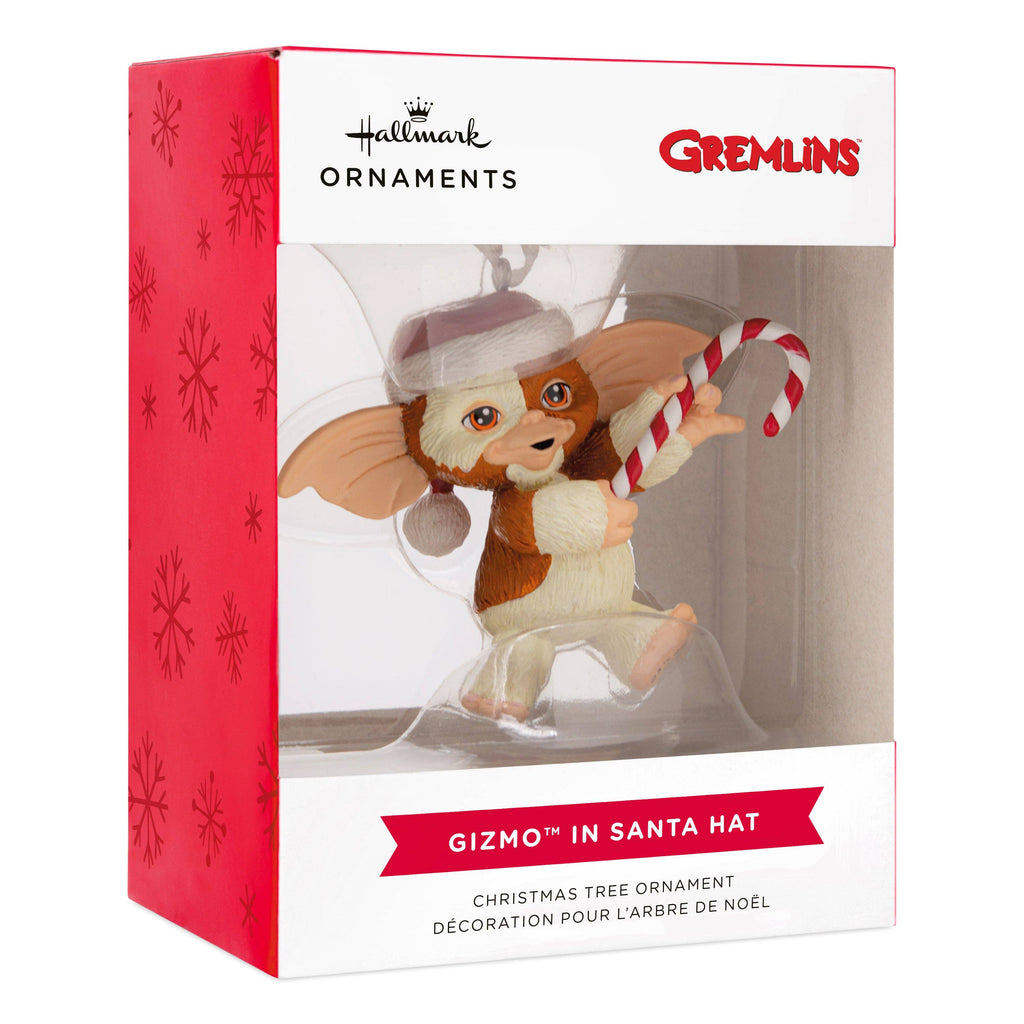 Gremlins Christmas - Gizmo The Mogwai Candy Cane Ornament