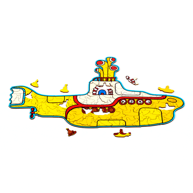 The Beatles Yellow Submarine 130pc Jigsaw Puzzle