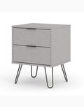Cabus 2 drawer bedside cabinet