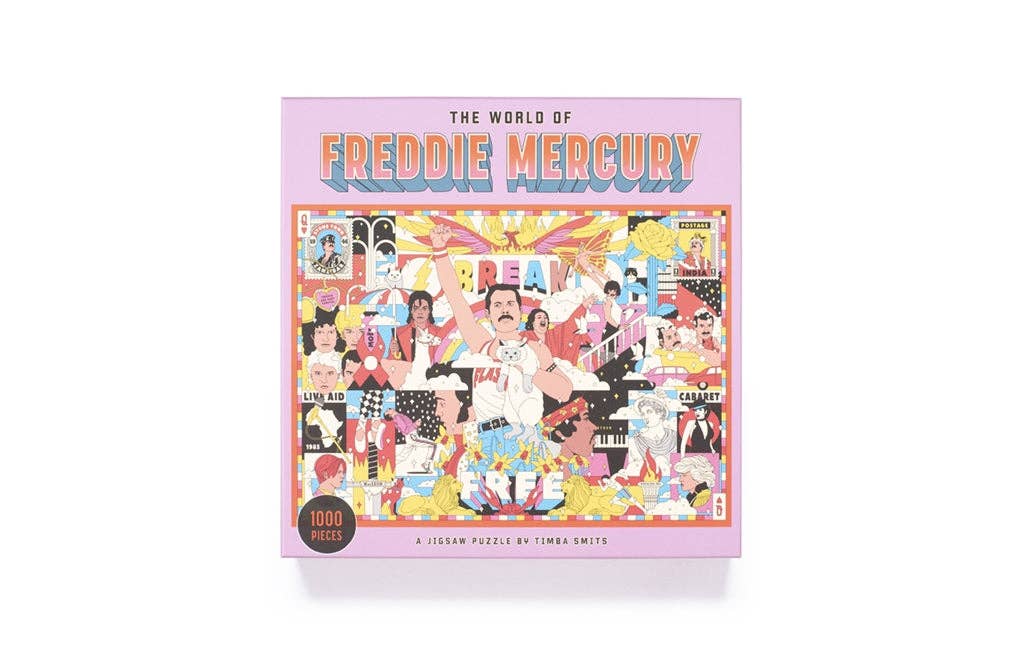 The World of Freddie Mercury by Timba Smits (Jigsaw)