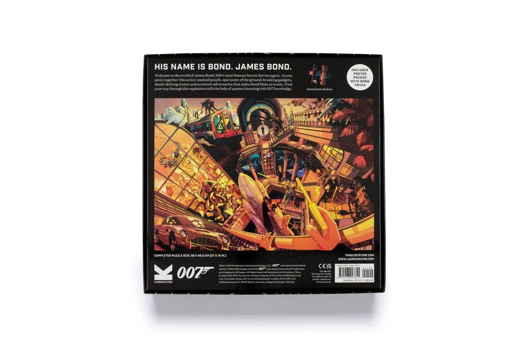 The World of James Bond by Laurence King Publishing (Jigsaw)