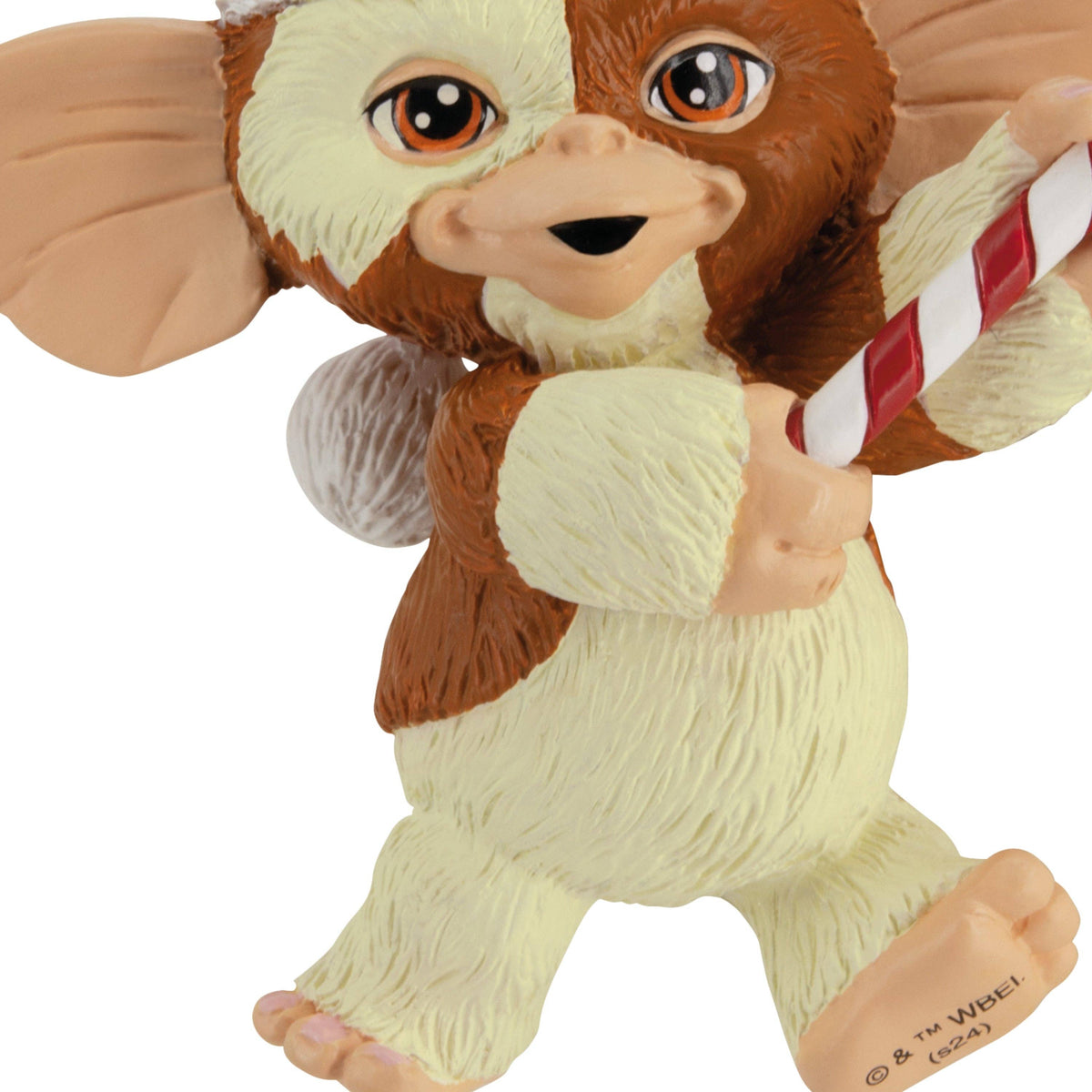 Gremlins Christmas - Gizmo The Mogwai Candy Cane Ornament