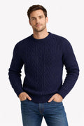 Arran Jumper : Navy: Large