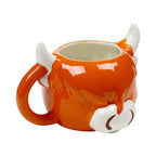 Highland Coo Cow Head Ceramic Shaped Mug