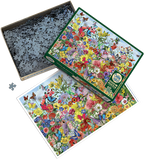 Butterfly Garden 1000 Piece Cobble Hill Puzzle + Poster