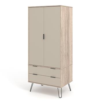 Cabus 2 Door 2 Drawer Wardrobe