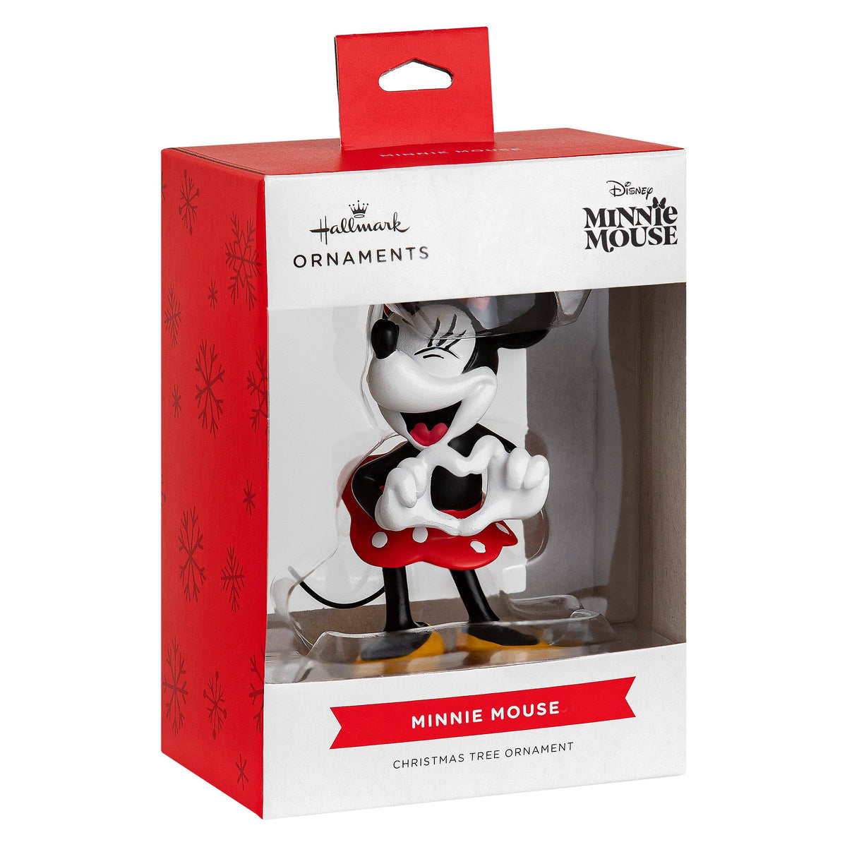 Disney Hanging Ornament - Minnie Mouse Winking Design