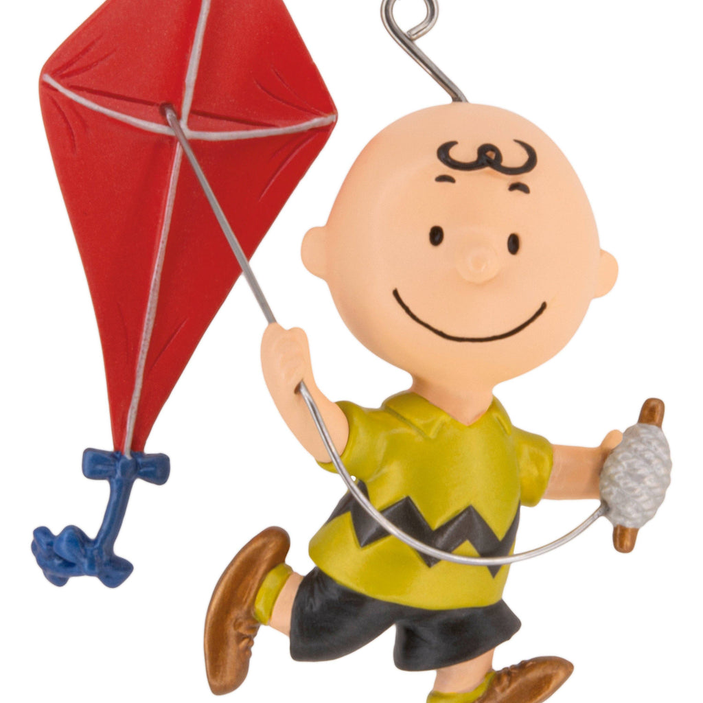 Peanuts™ Hanging Ornament - Charlie Brown With Kite Design