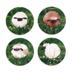 Sheep Set of 4 Cork Coasters