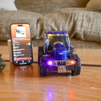 Tractor Bluetooth Speaker & Fm Radio with colour headlights!