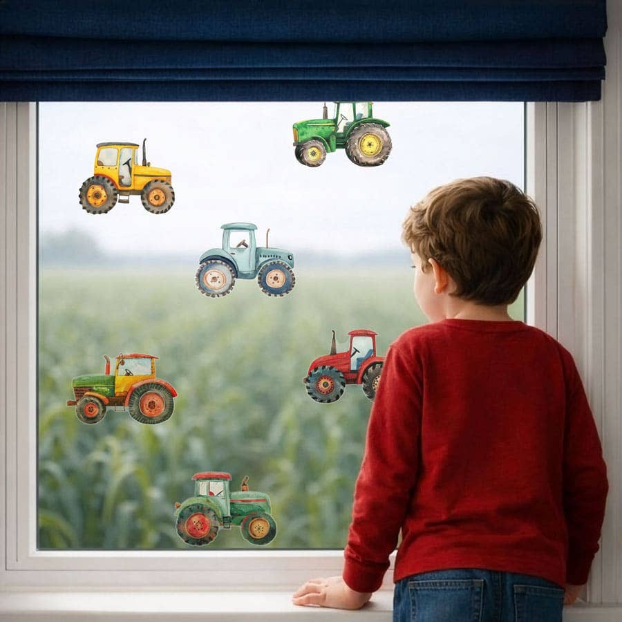 Tractor Window Stickers