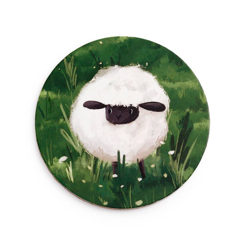 Sheep Set of 4 Cork Coasters